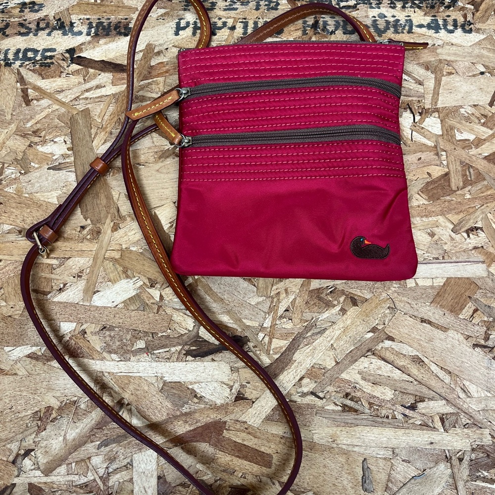 Dooney & Bourke Burgundy Crossbody Bag